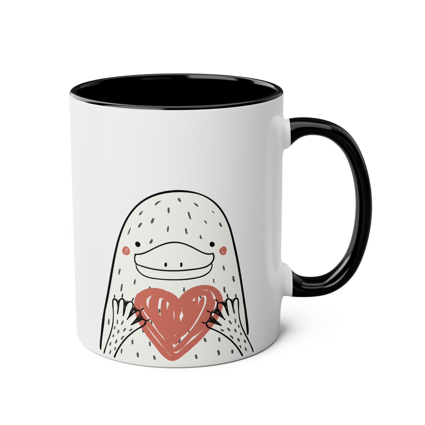 Heart Mug: Platypus