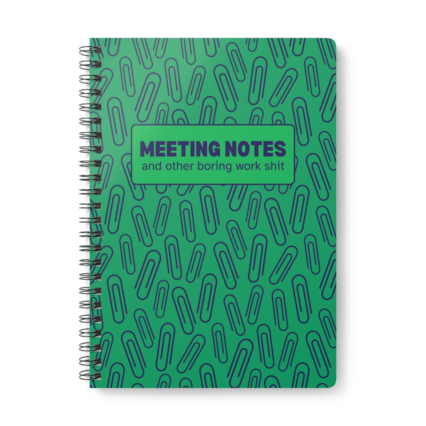 Notebook: Meeting notes and other boring work shit