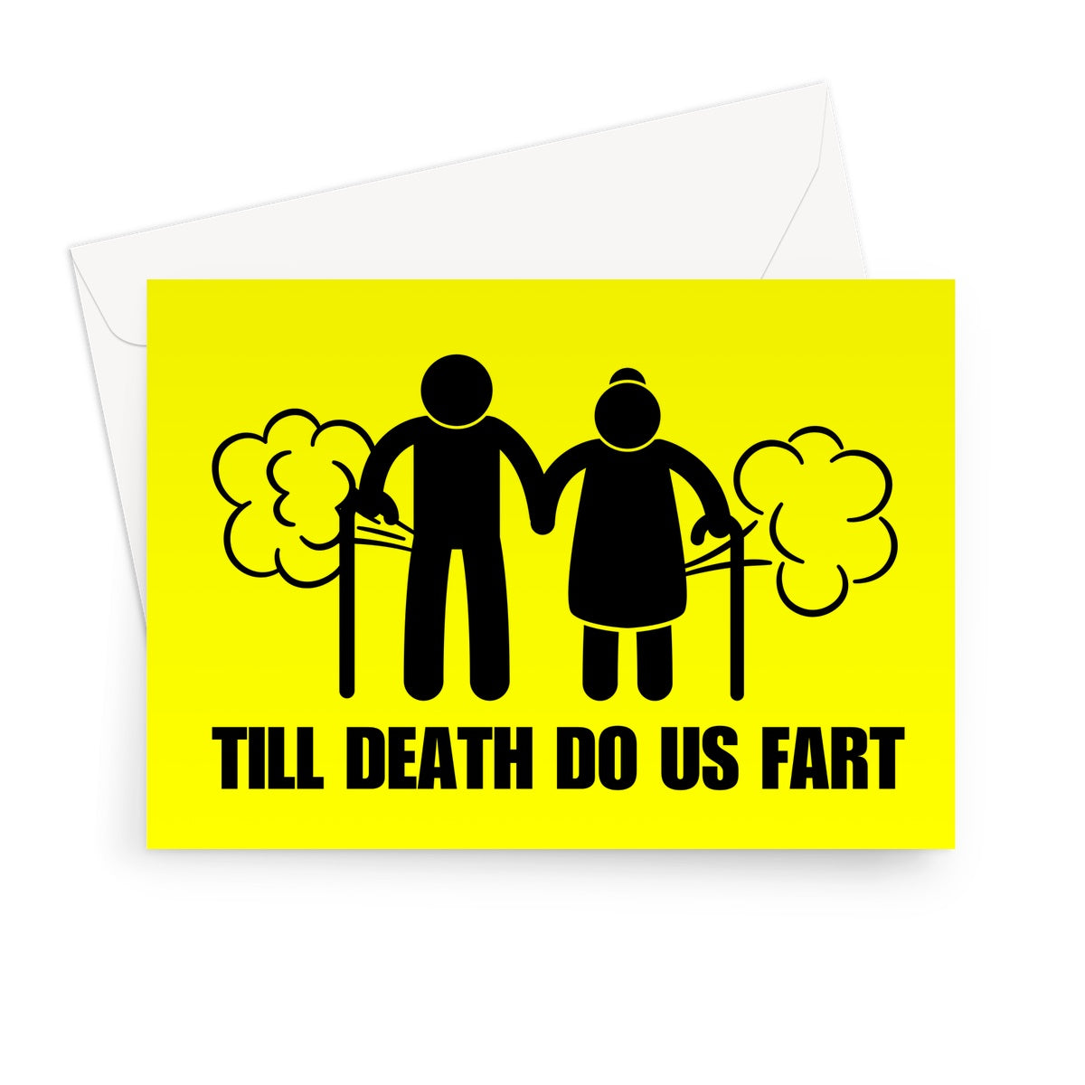 Till death do us fart Card