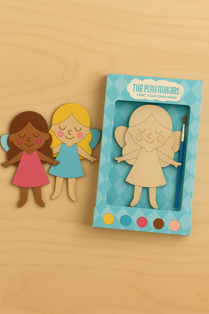 Paint-Your-Own Fairy Kit – 22cm Create any fairy perfect for party favours and stocking fillers