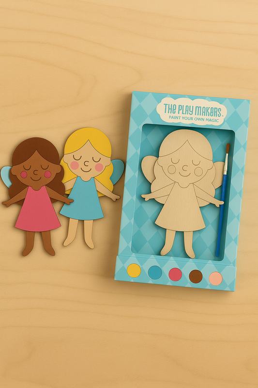 Paint-Your-Own Fairy Kit – 22cm Create any fairy perfect for party favours and stocking fillers