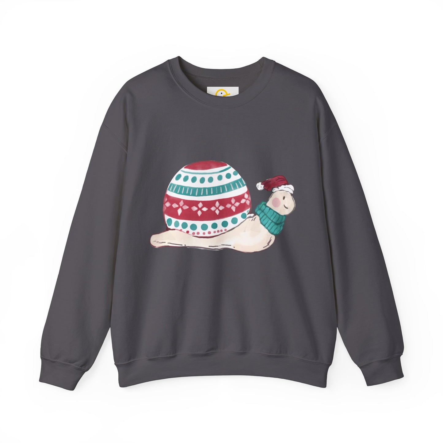 Christmas Critters Sweatshirt: Snail