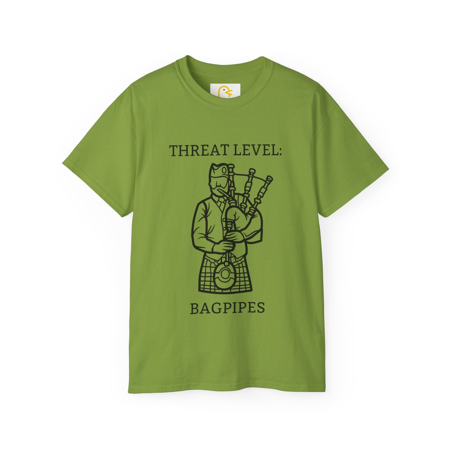 Threat Level: Bagpipes T-shirt