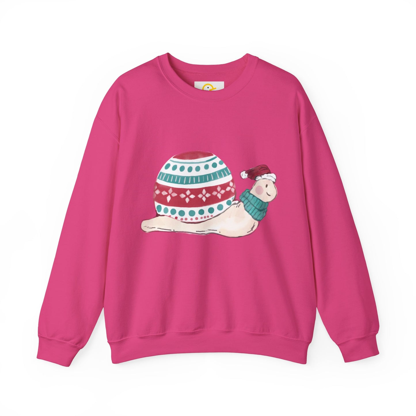 Christmas Critters Sweatshirt: Snail