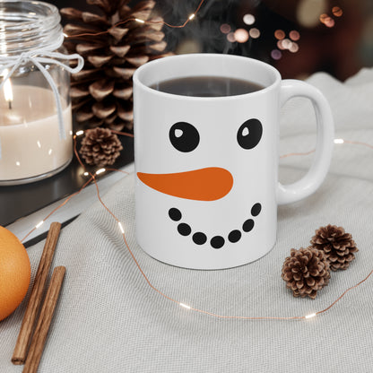 Festive Christmas Mug: Snowman