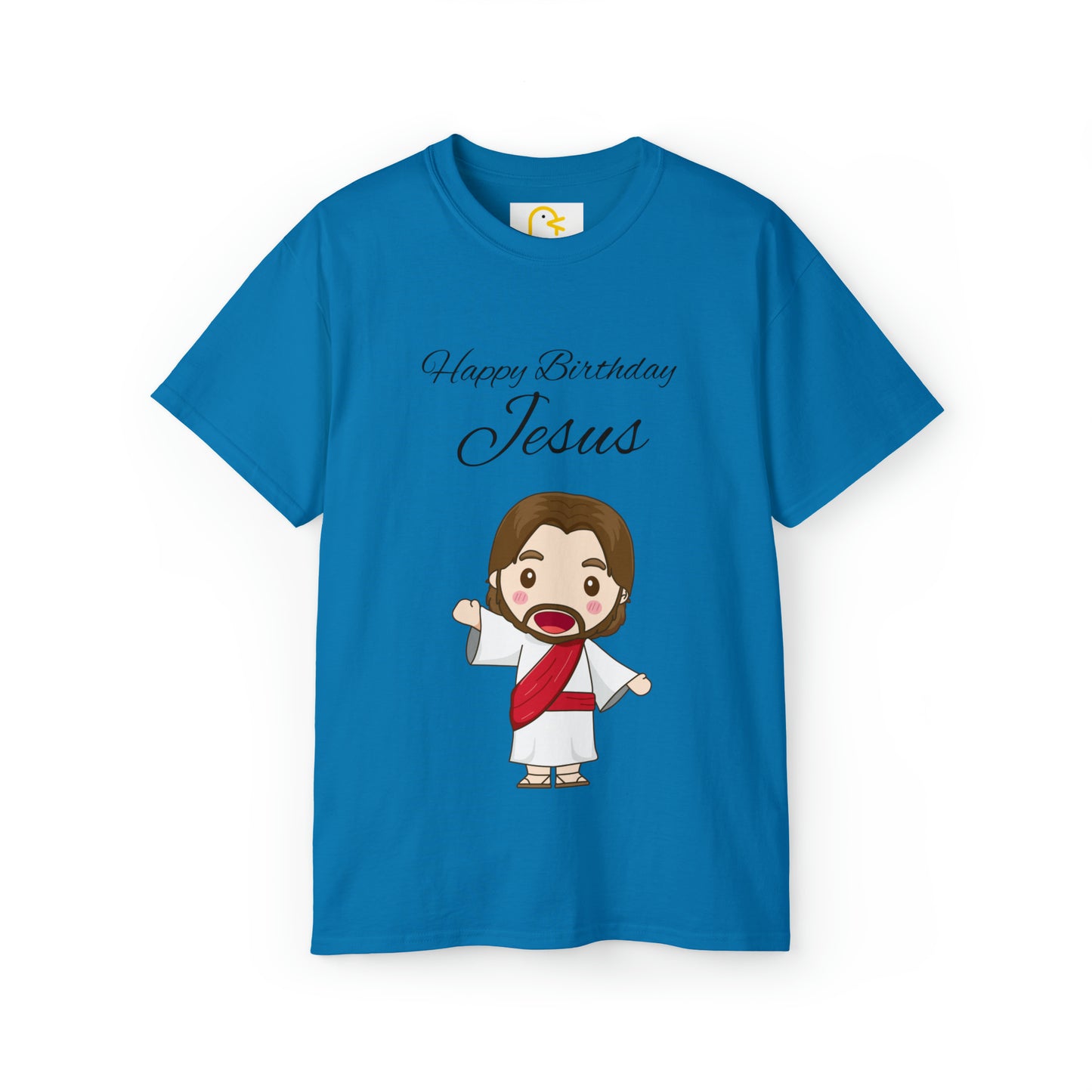 Festive Christmas T-shirt: Happy Birthday Jesus