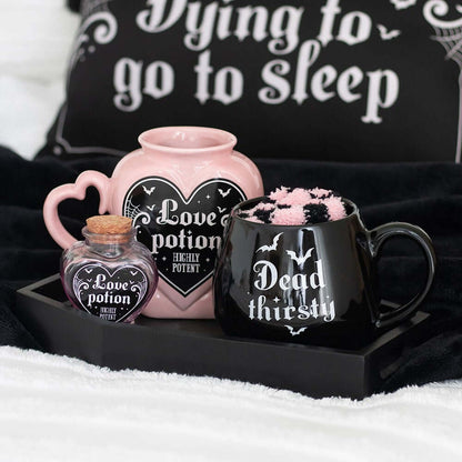 Gothic Gifts Love Potion Shaped Mug