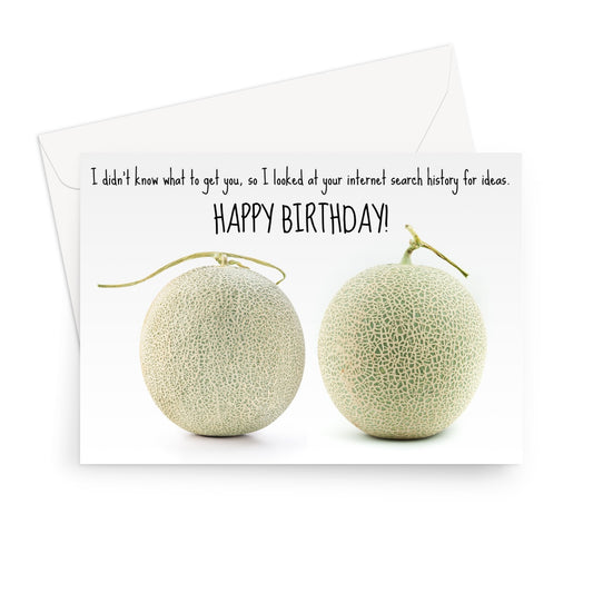 Birthday Card: Melons