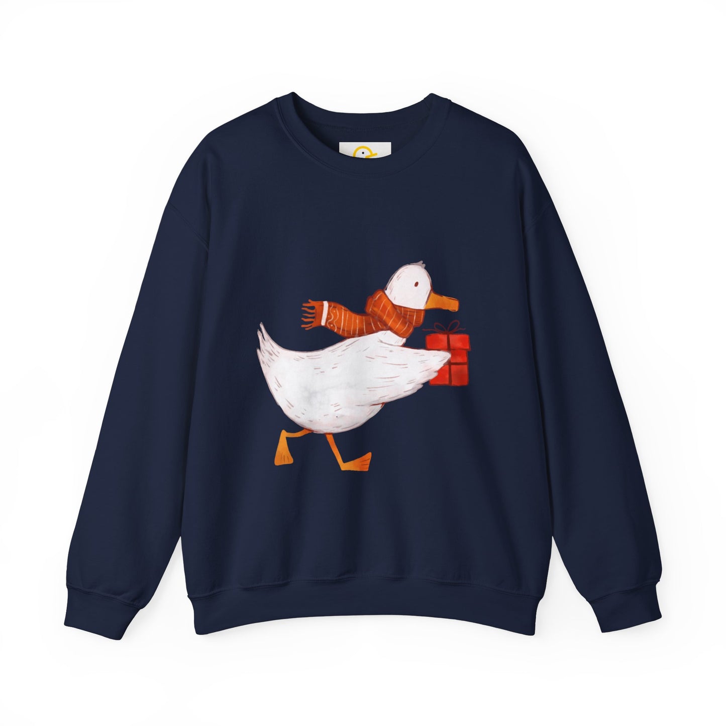 Christmas Critters Sweatshirt: Duck