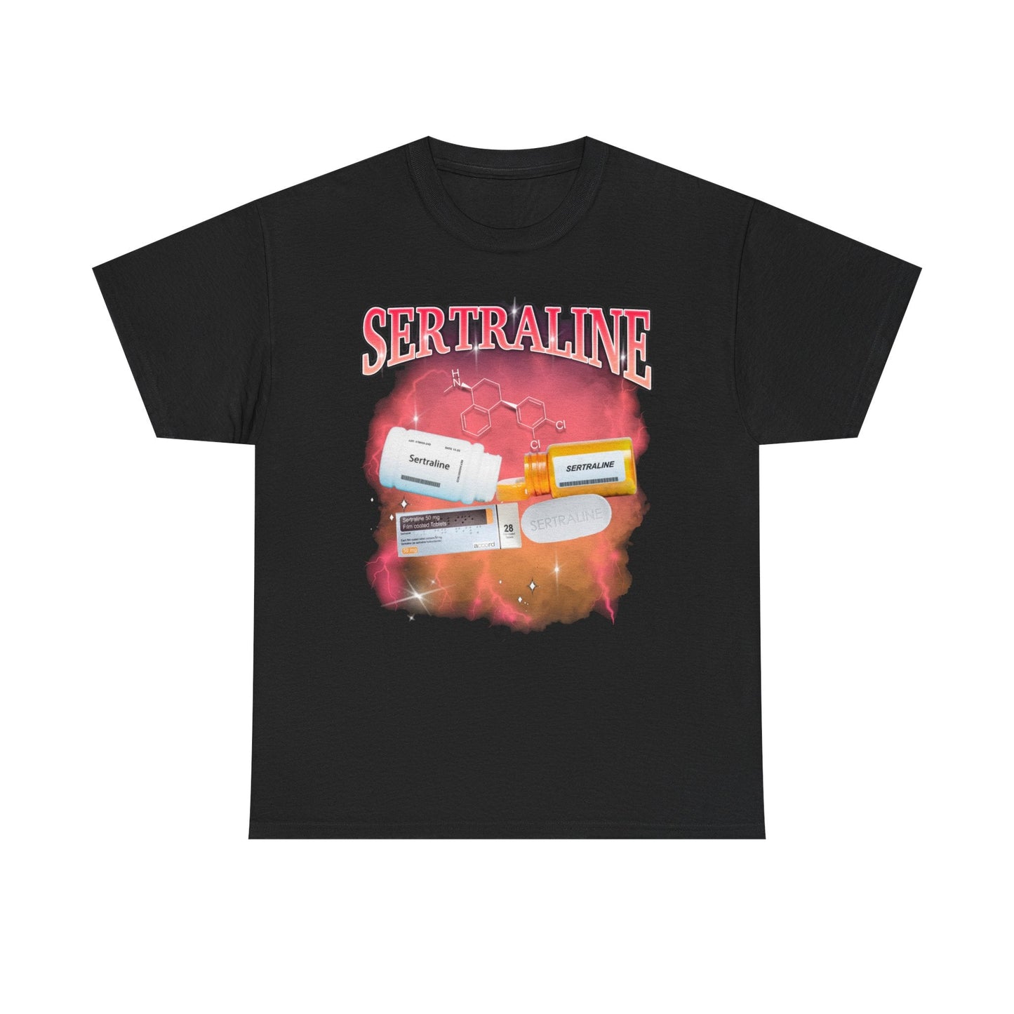 Sertraline Bootleg Style printed t-shirt