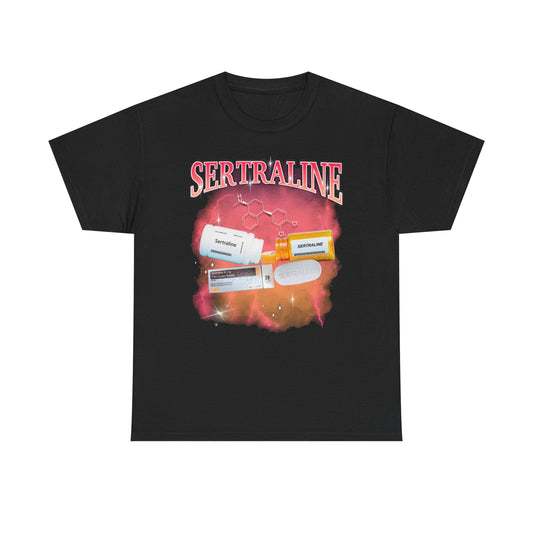 Sertraline Bootleg Style printed t-shirt