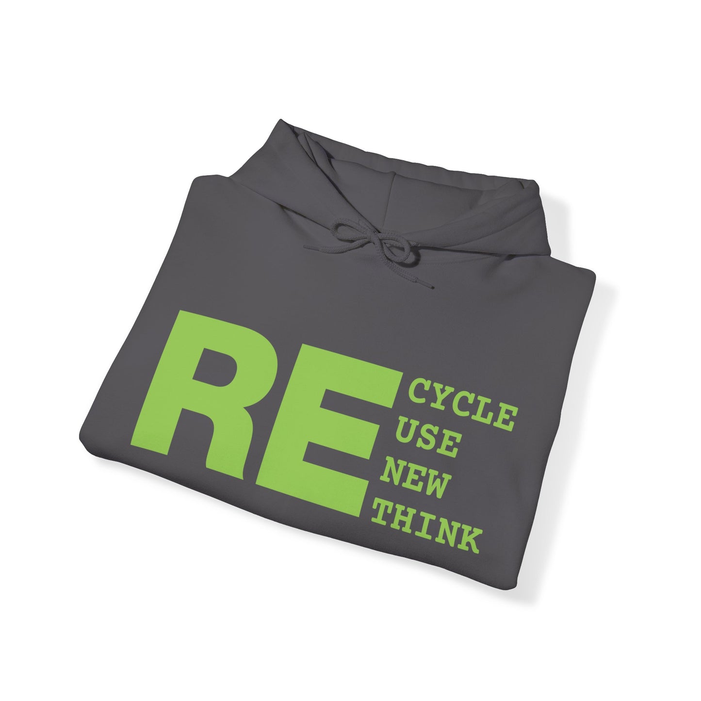 Recycle Reuse Renew Rethink Hoodie