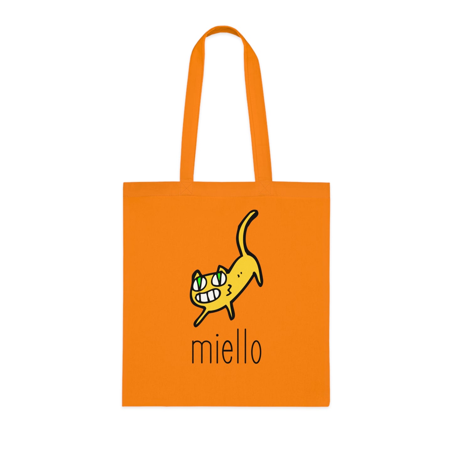 Cat Cotton Tote Bag: Miello