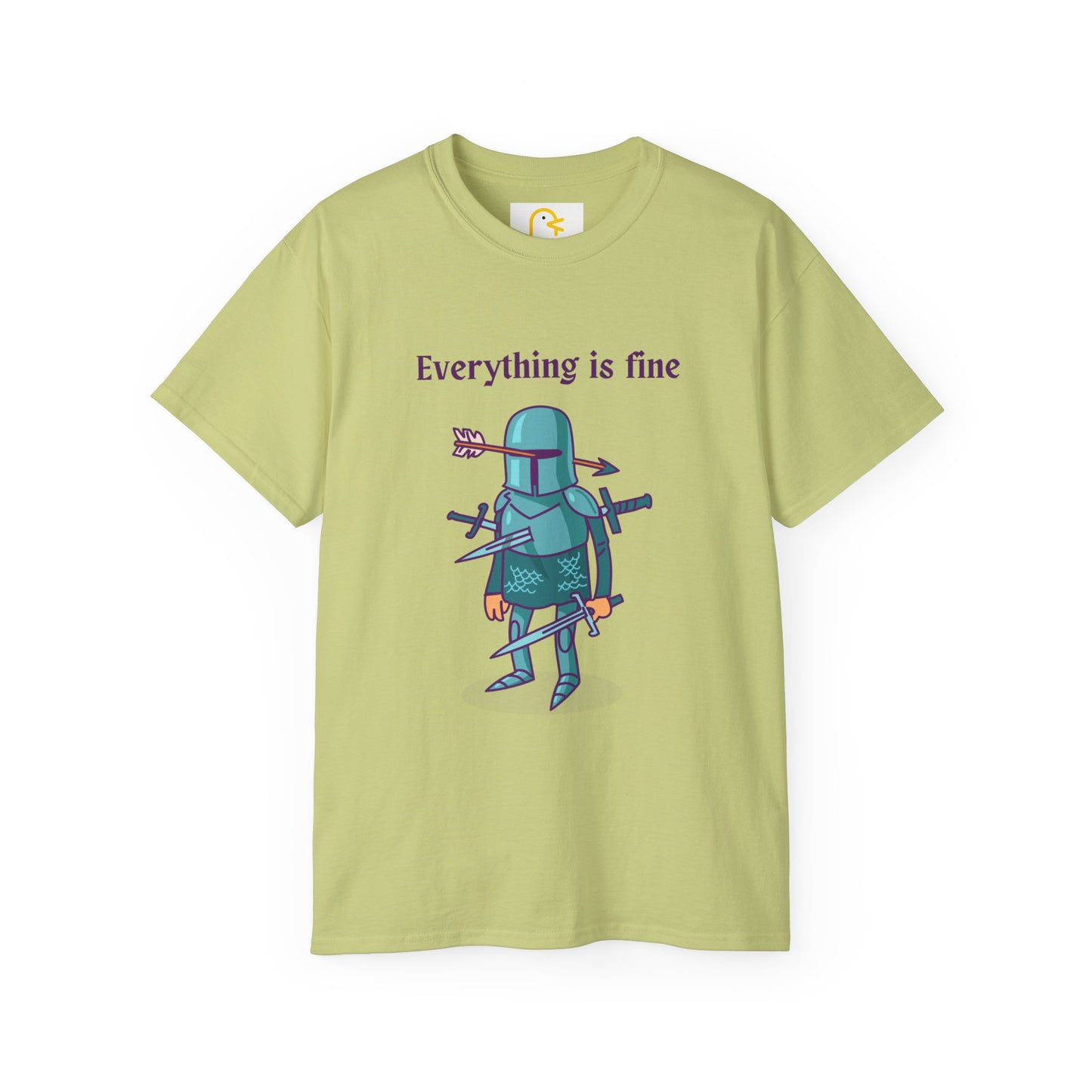 Knight T-shirt: Everything is fine