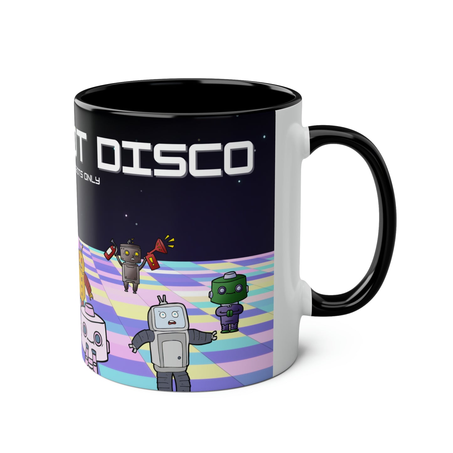 Sexy Robot Disco Mug