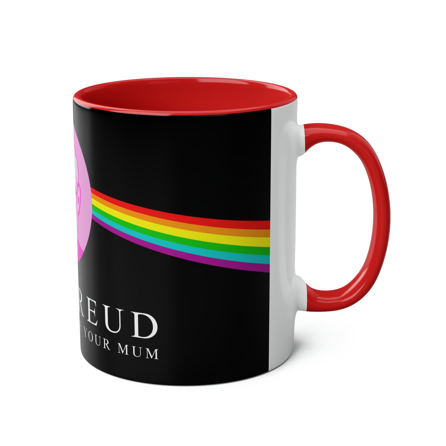 Pink Freud Mug: The Dark Side of Your Mum