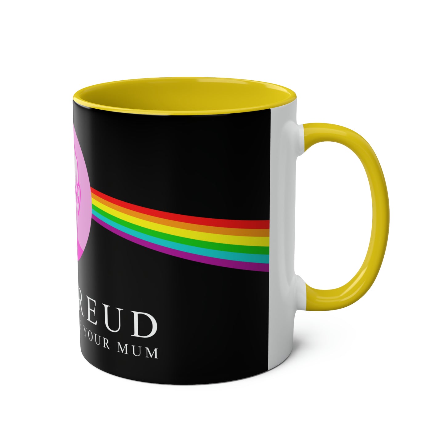 Pink Freud Mug: The Dark Side of Your Mum