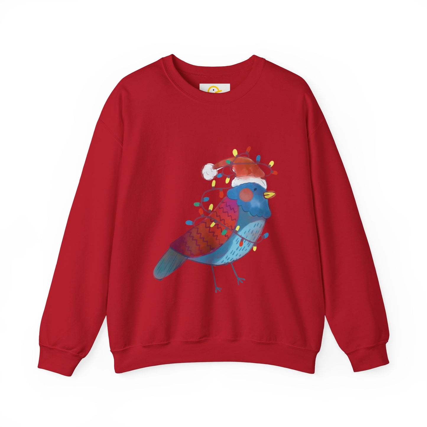 Christmas Critters Sweatshirt: Robin