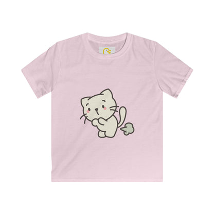 Farty Animals T-shirt: Cat