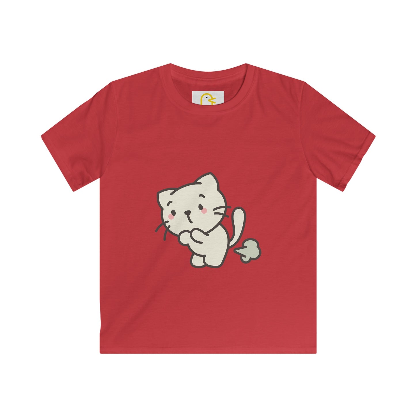 Farty Animals T-shirt: Cat