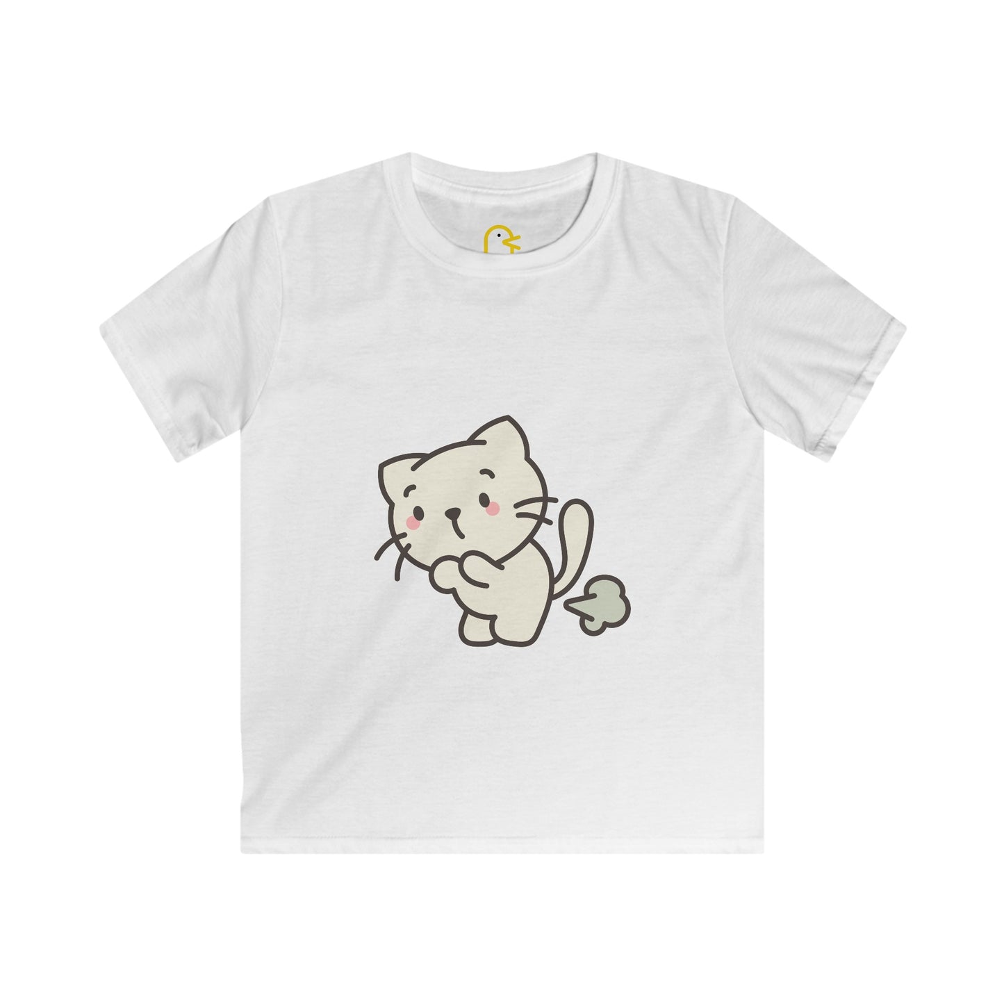 Farty Animals T-shirt: Cat