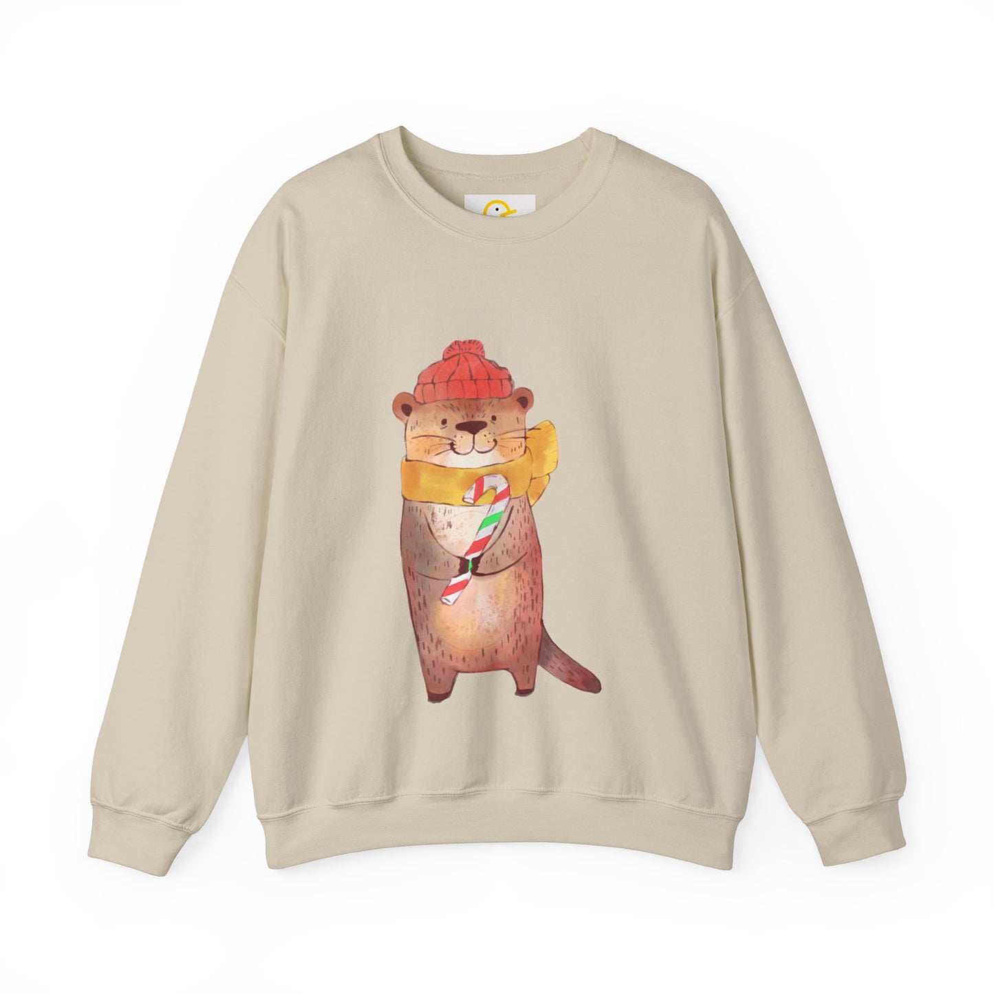 Christmas Critters Sweatshirt: Otter