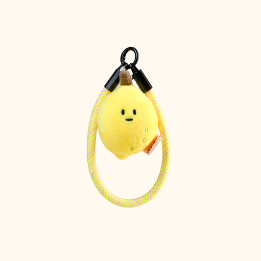 Daily White | Mini Lemon Bag Charm