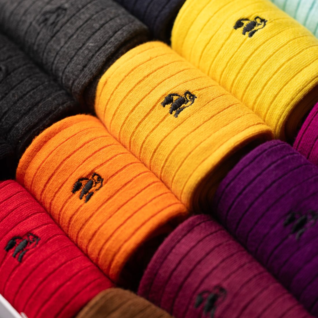 Ultimate Style Sock Box - 15 Pairs of Bamboo Socks