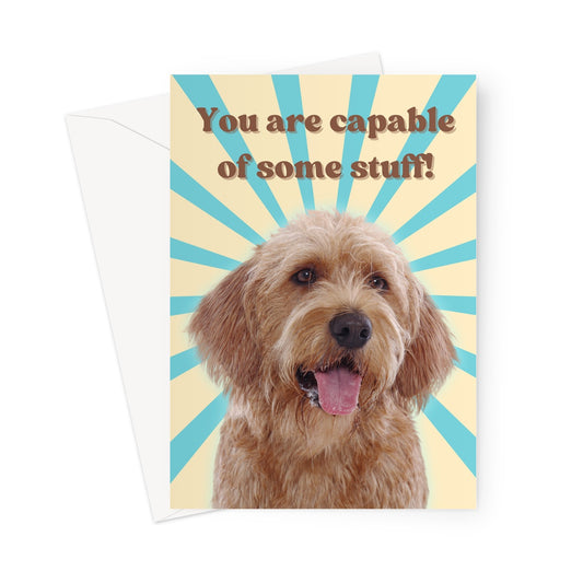 You are capable of some stuff! Card