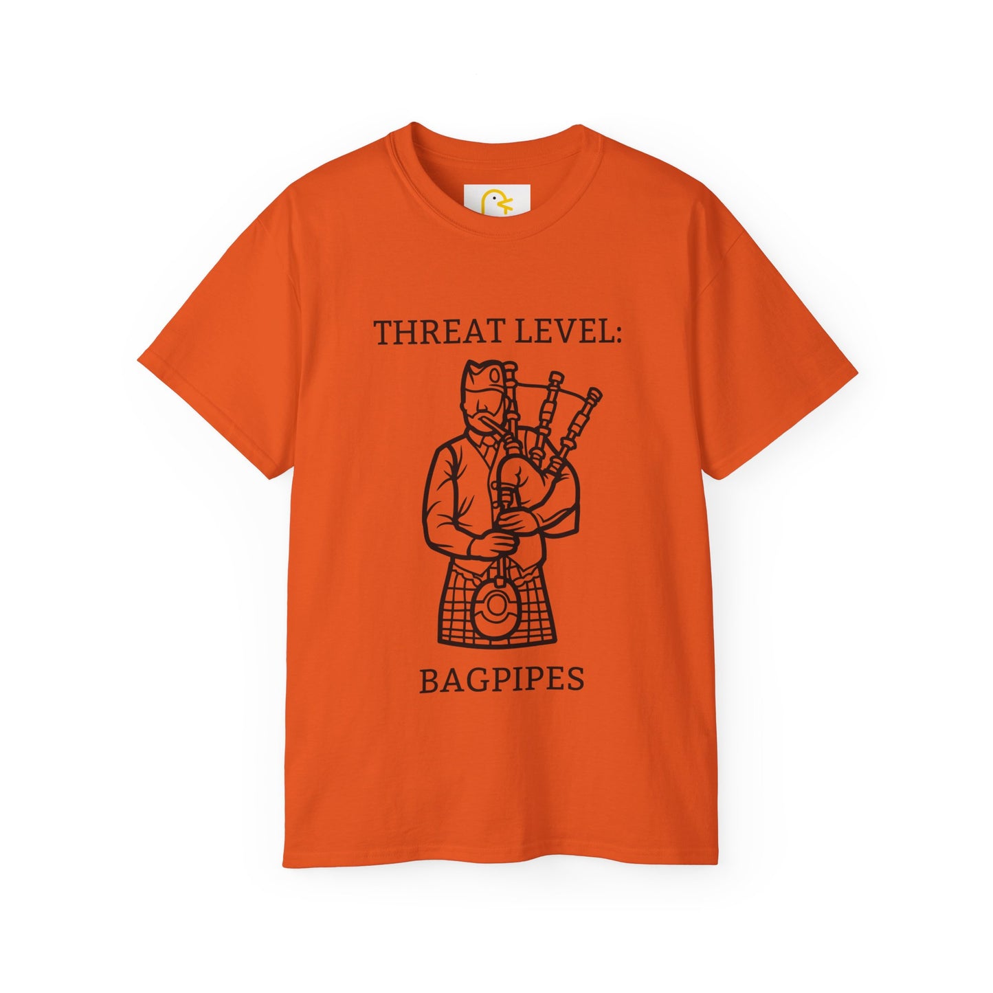 Threat Level: Bagpipes T-shirt