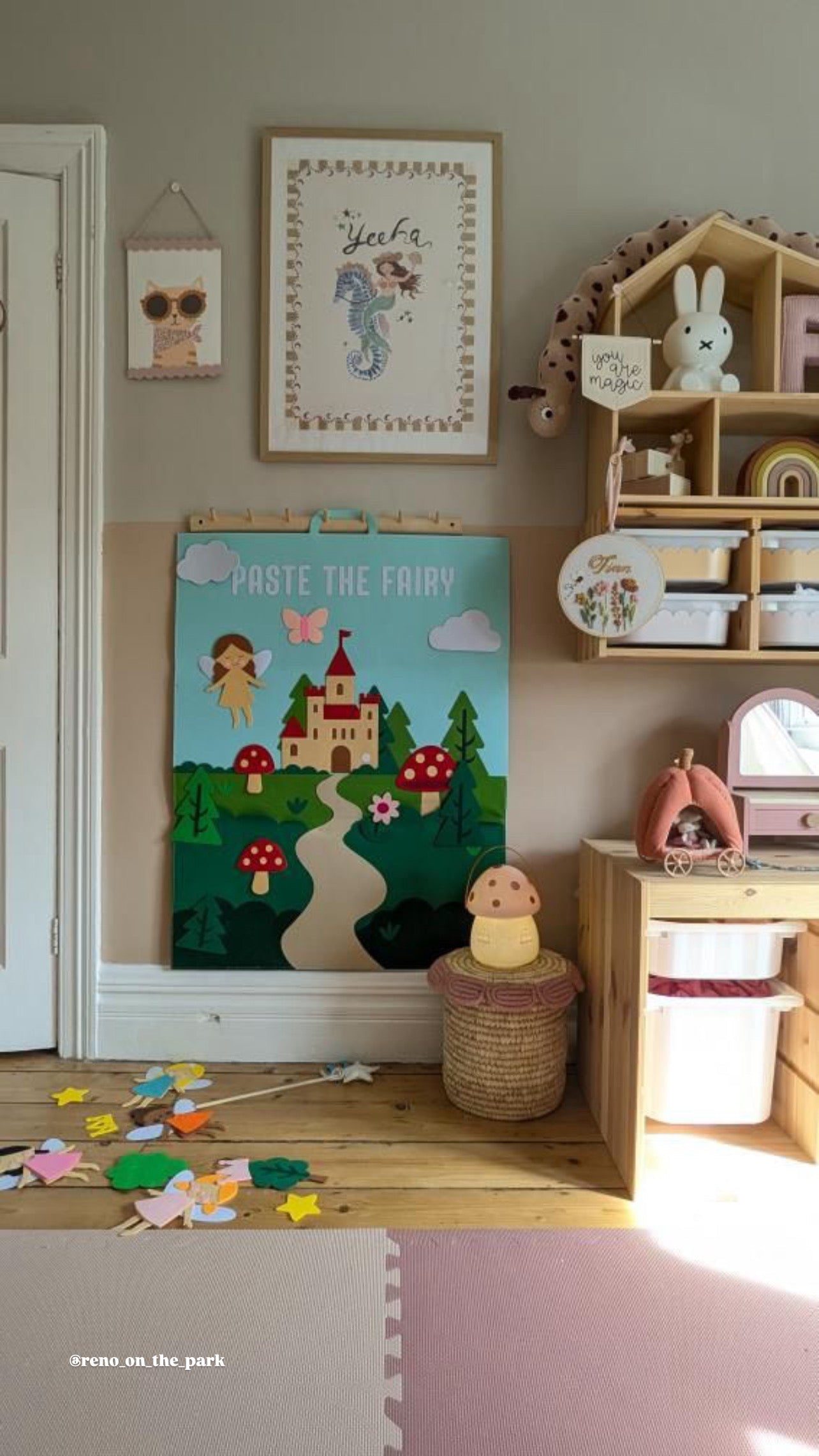 Back In stock: Paste the Fairy Felt Play Board