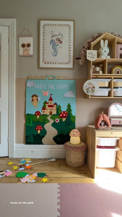 Back In stock: Paste the Fairy Felt Play Board