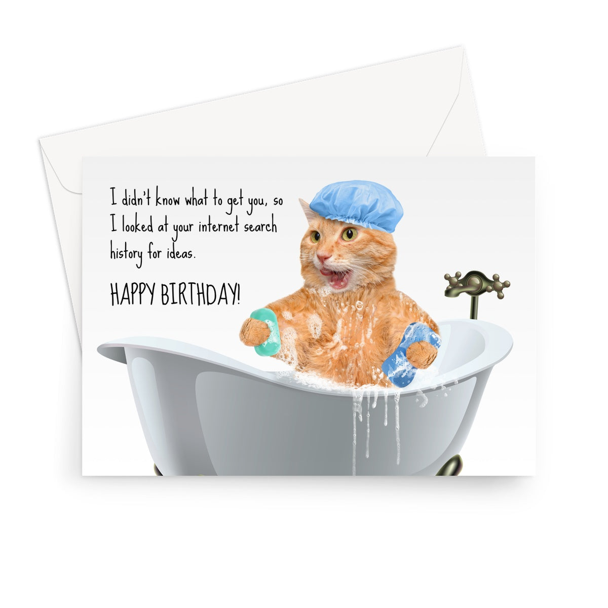 Birthday Card: Wet Pussy