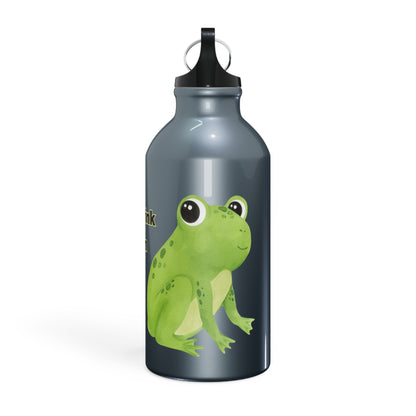 Frog Water Bottle: Remember to drink water so you can stay hydrated while you suffer