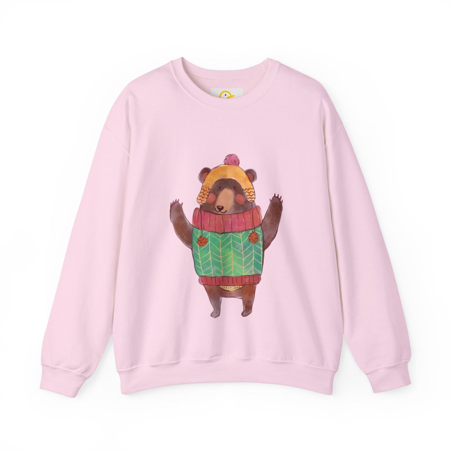 Christmas Critters Sweatshirt: Bear