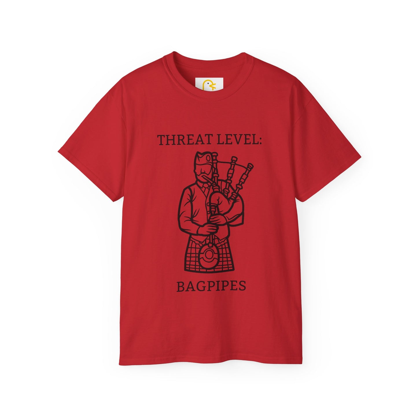 Threat Level: Bagpipes T-shirt