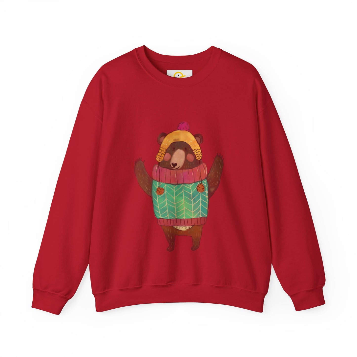 Christmas Critters Sweatshirt: Bear