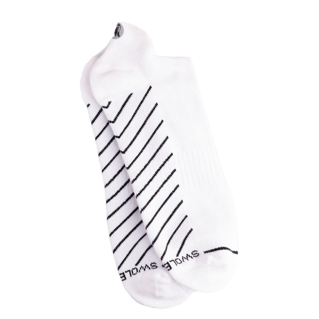 White Performance Trainer Socks