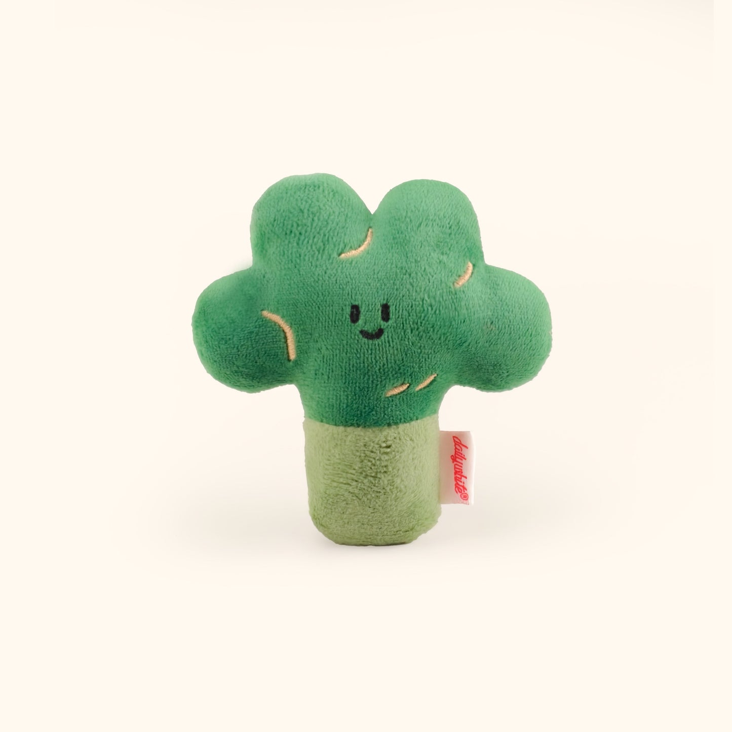 Daily White |  Broccoli Plush Bag Charm