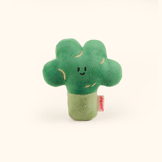 Daily White |  Broccoli Plush Bag Charm