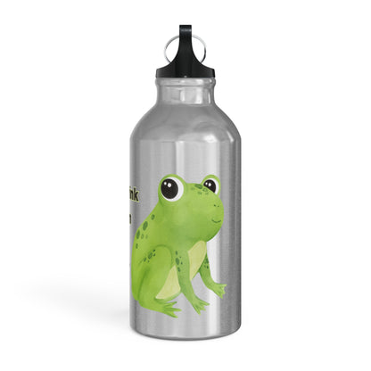 Frog Water Bottle: Remember to drink water so you can stay hydrated while you suffer