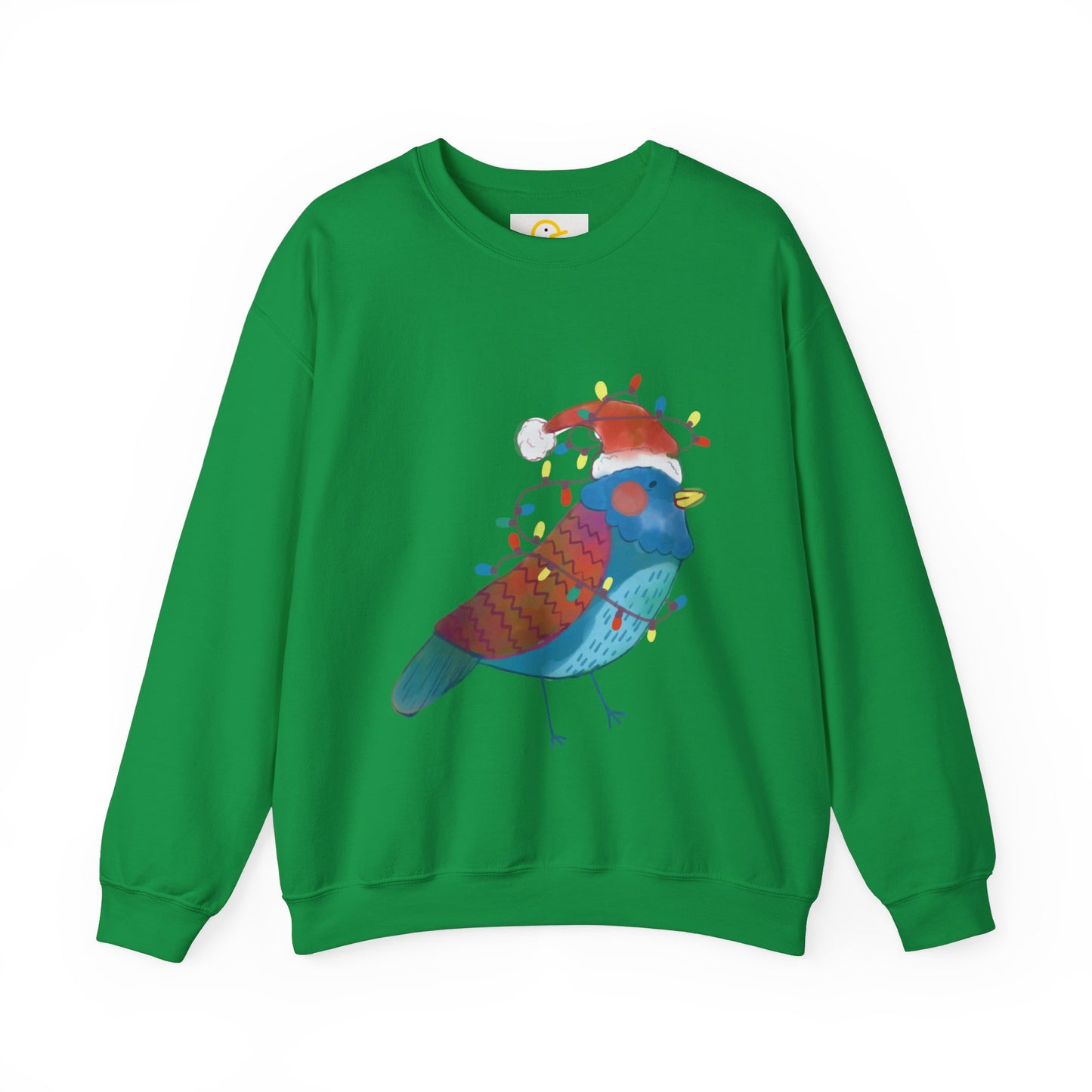 Christmas Critters Sweatshirt: Robin