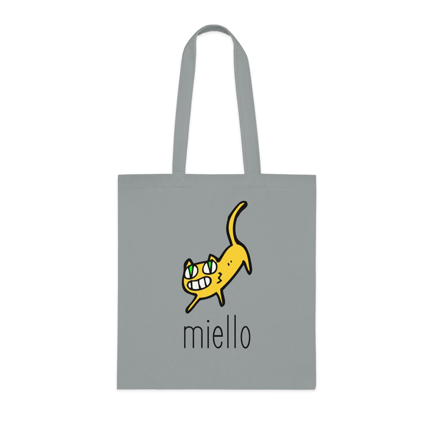 Cat Cotton Tote Bag: Miello