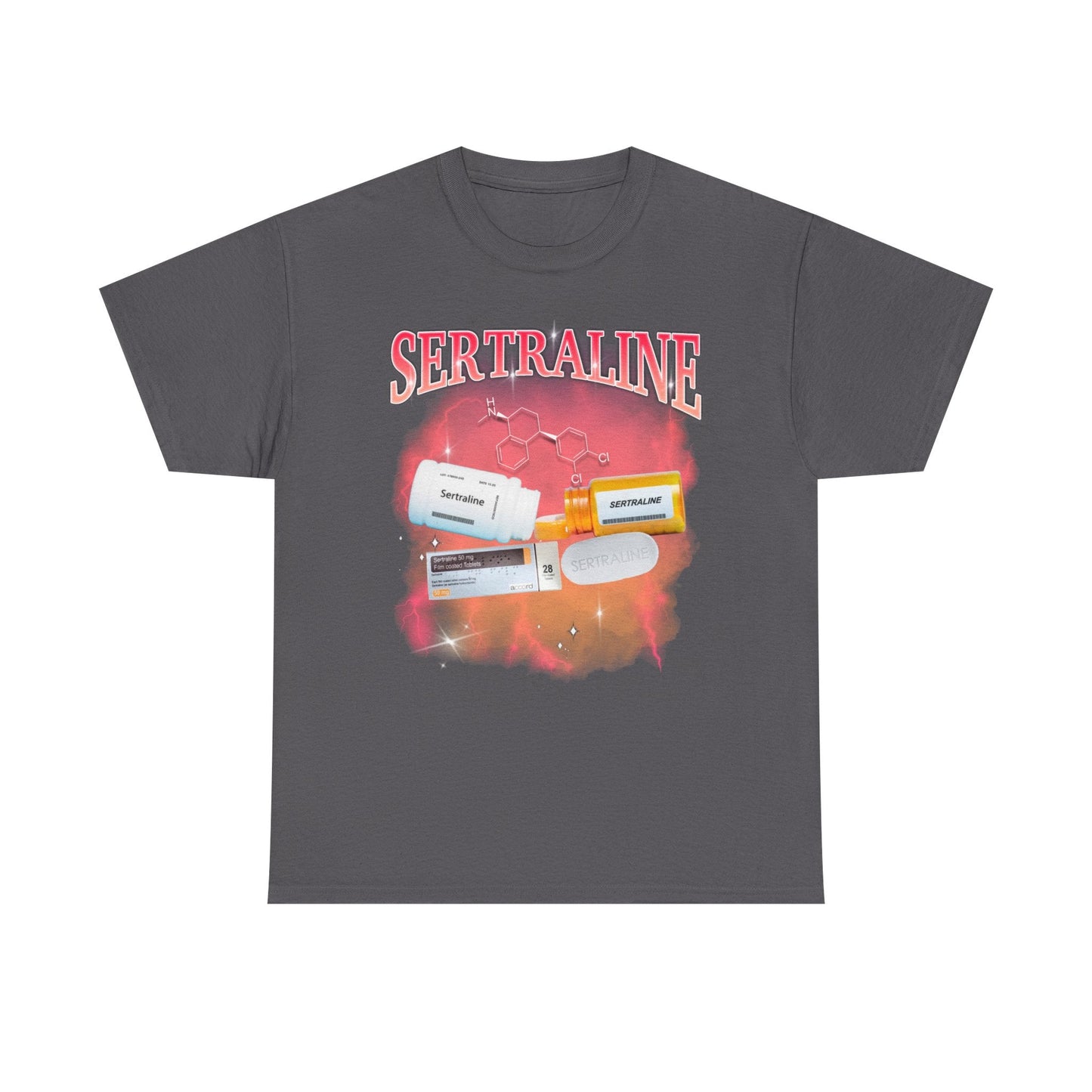 Sertraline Bootleg Style printed t-shirt