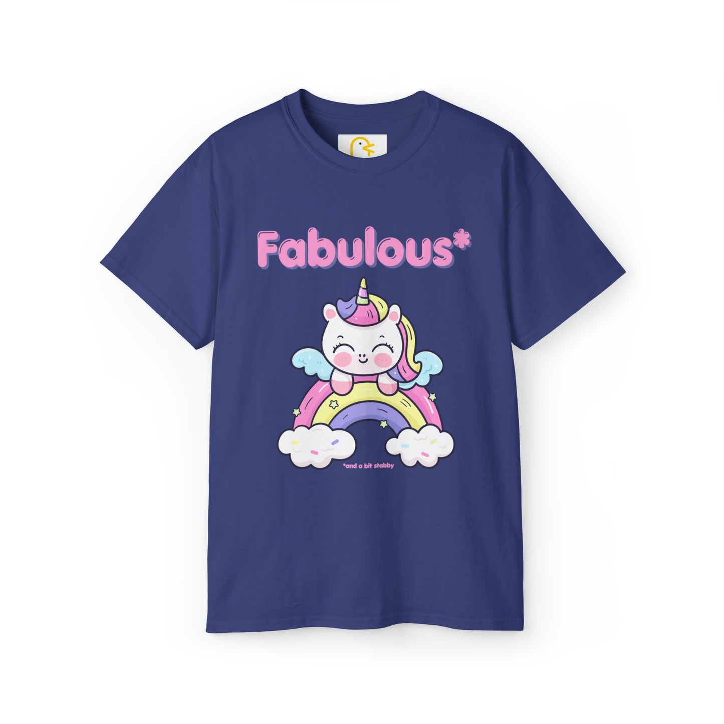 Unicorn T-shirt: Fabulous and a bit stabby