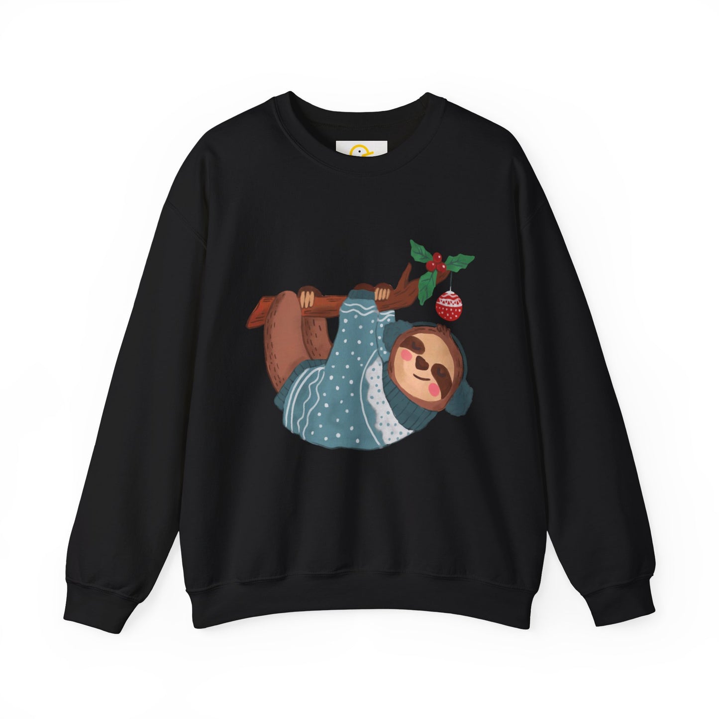 Christmas Critters Sweatshirt: Sloth