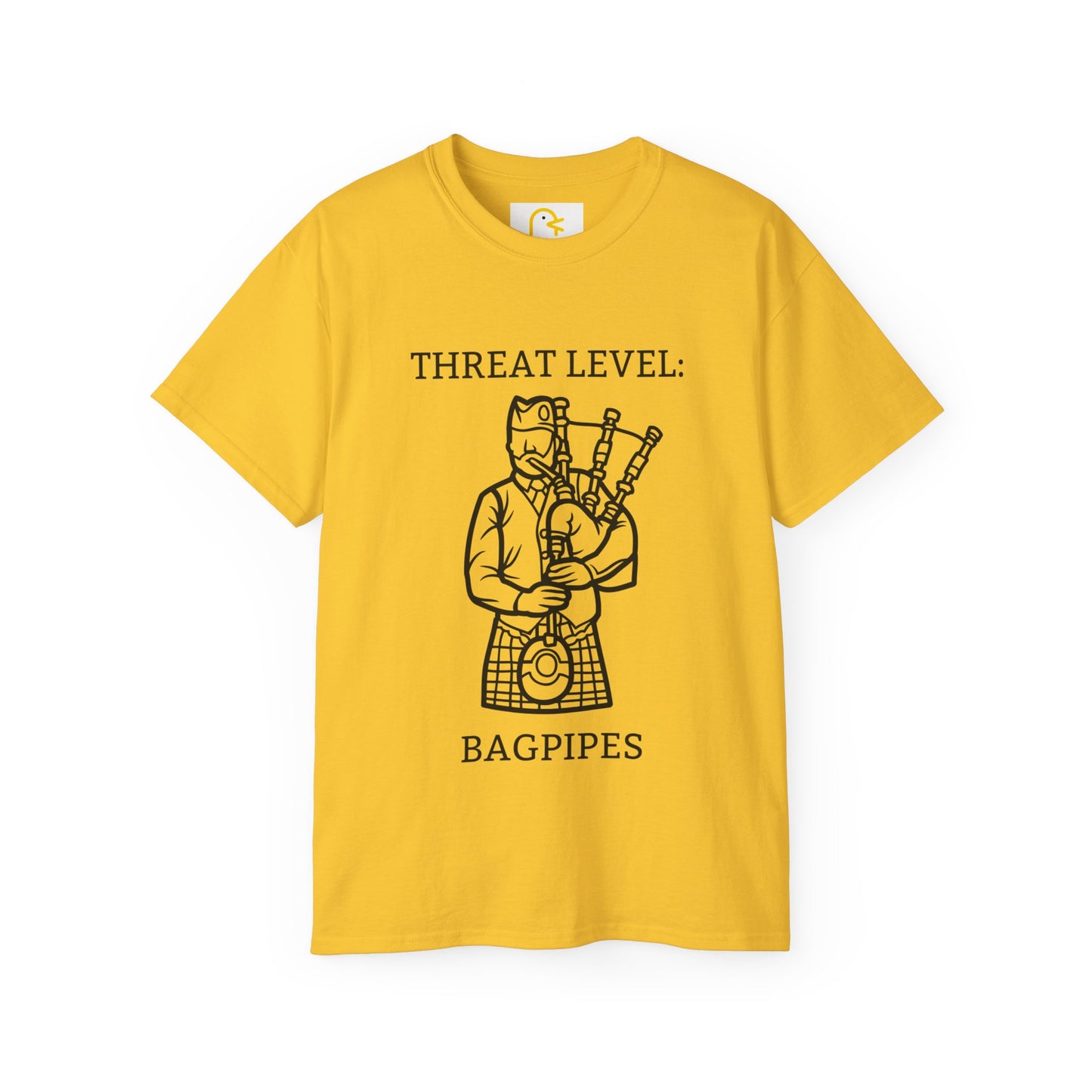 Threat Level: Bagpipes T-shirt