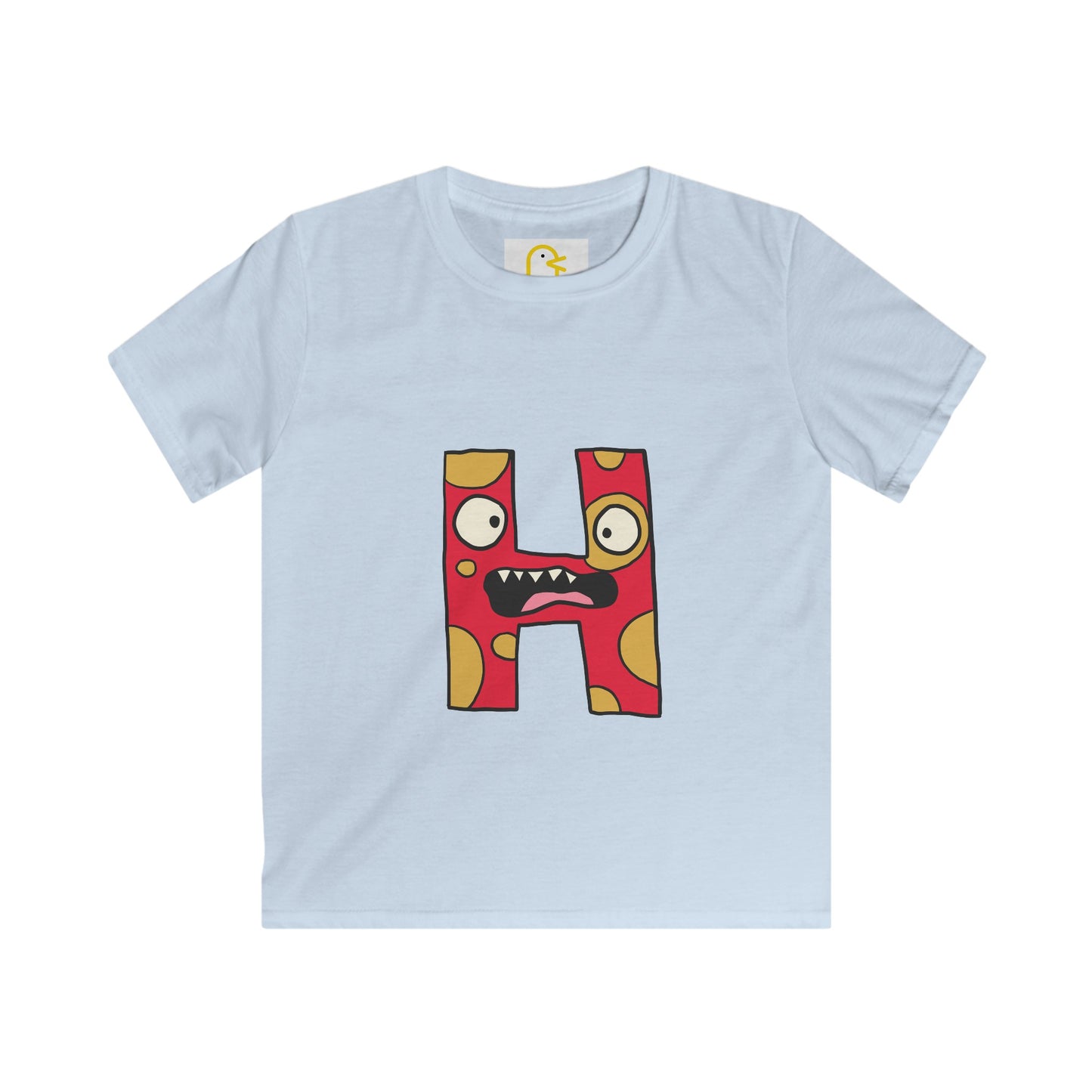 Alphabeasts T-shirt: H