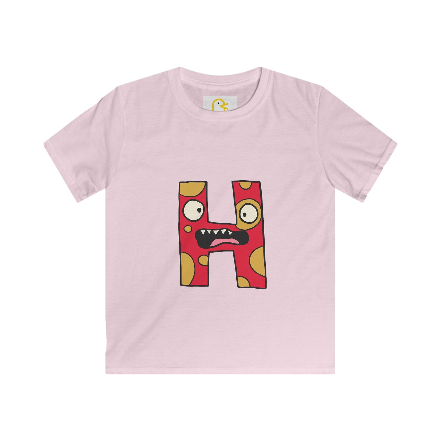 Alphabeasts T-shirt: H