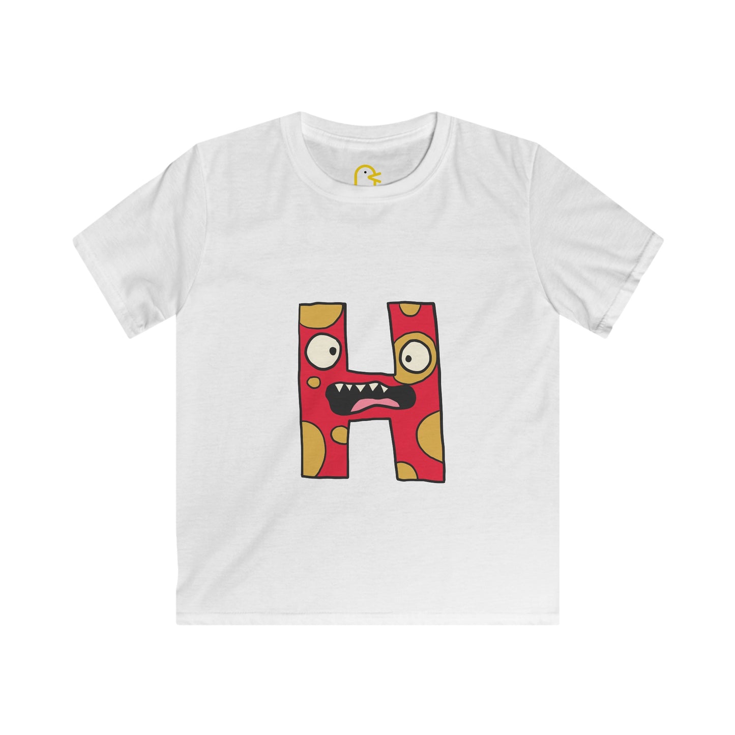 Alphabeasts T-shirt: H